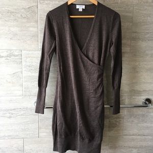 LOFT merino wool blend dress